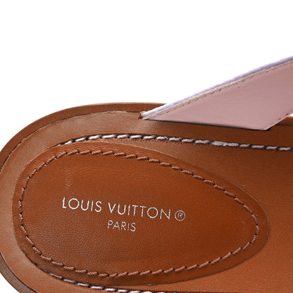 Louis Vuitton Monogram Sunny Flat Thong Sandals 40 Rose Clair Pink 8 of 9