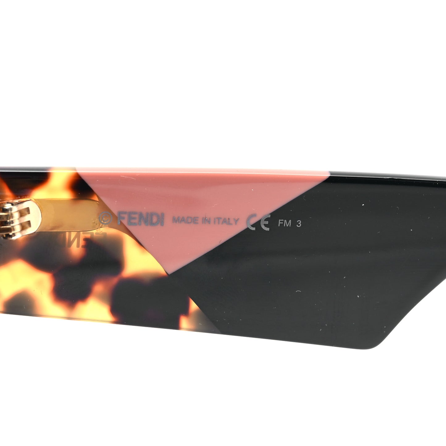 Acetate Facets Oversized Sunglasses FF 0264/S Havana