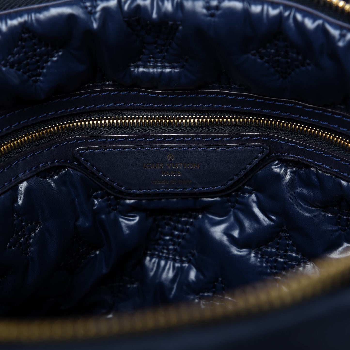 Monogram Nylon Desire Lockit Vertical MM Marine