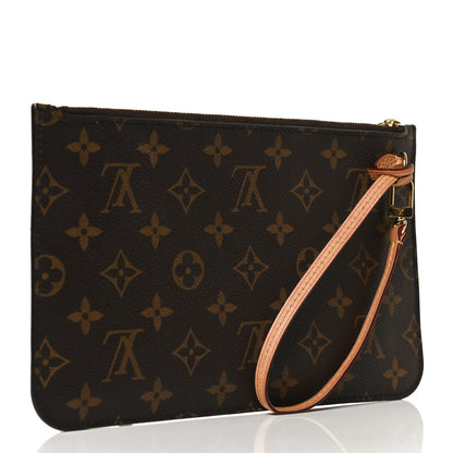 Louis Vuitton Monogram Neverfull MM GM Pochette 3 of 11