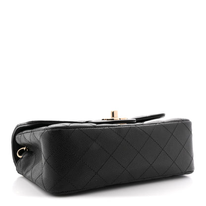 Chanel Caviar Quilted Mini Rectangular Flap Black 4 of 11
