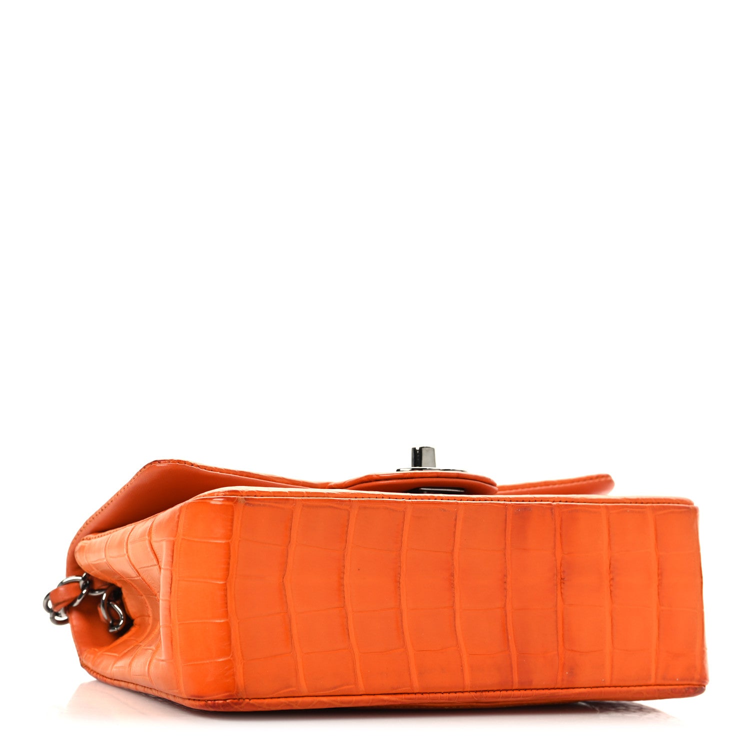 Chanel Alligator Mini Rectangular Flap Orange 1796667 – FASHIONPHILE