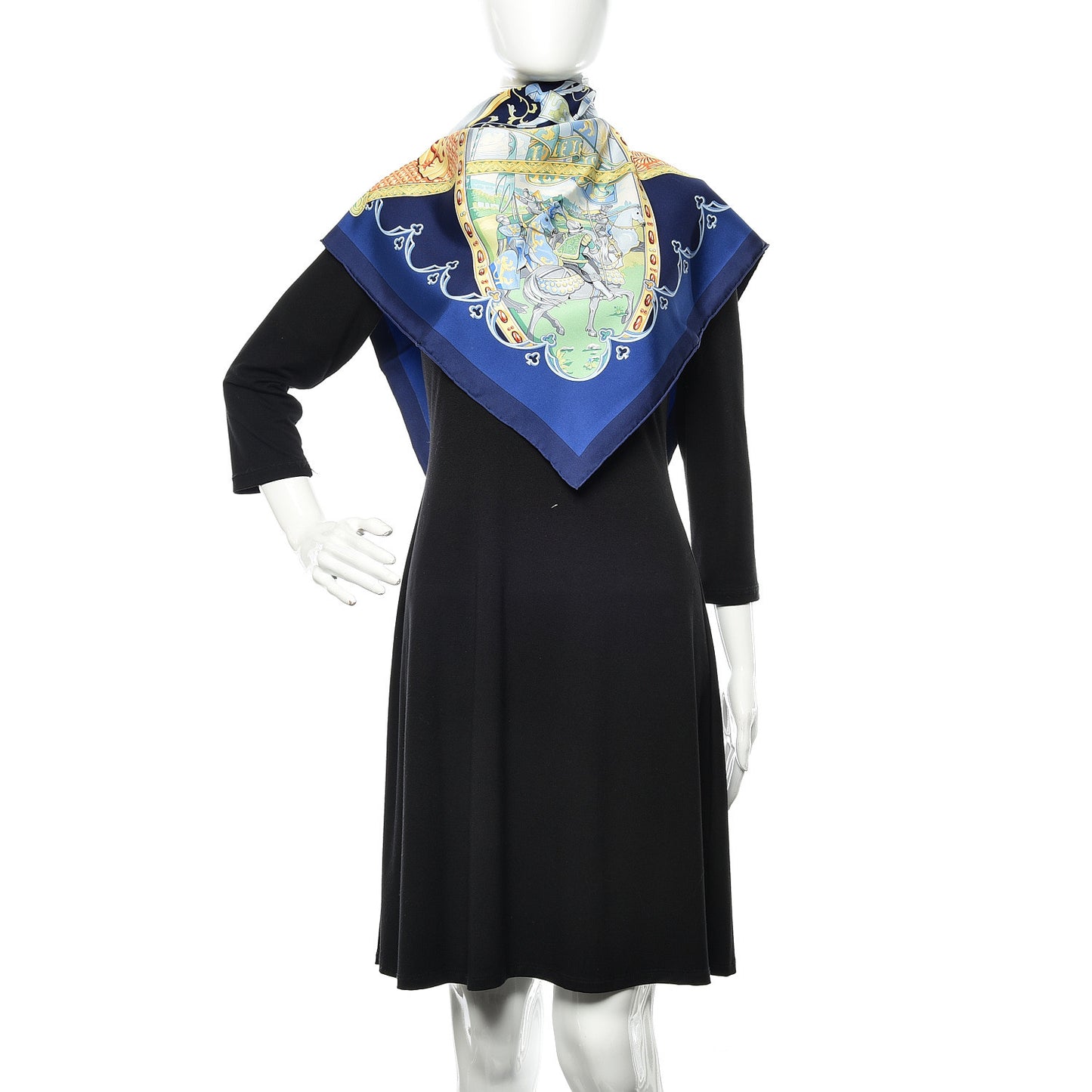 Silk La Vie A Cheval Scarf 90