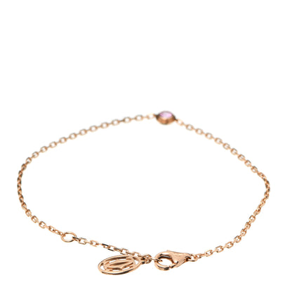 Cartier 18K Pink Gold Pink Sapphire D'Amour Bracelet 3 of 6