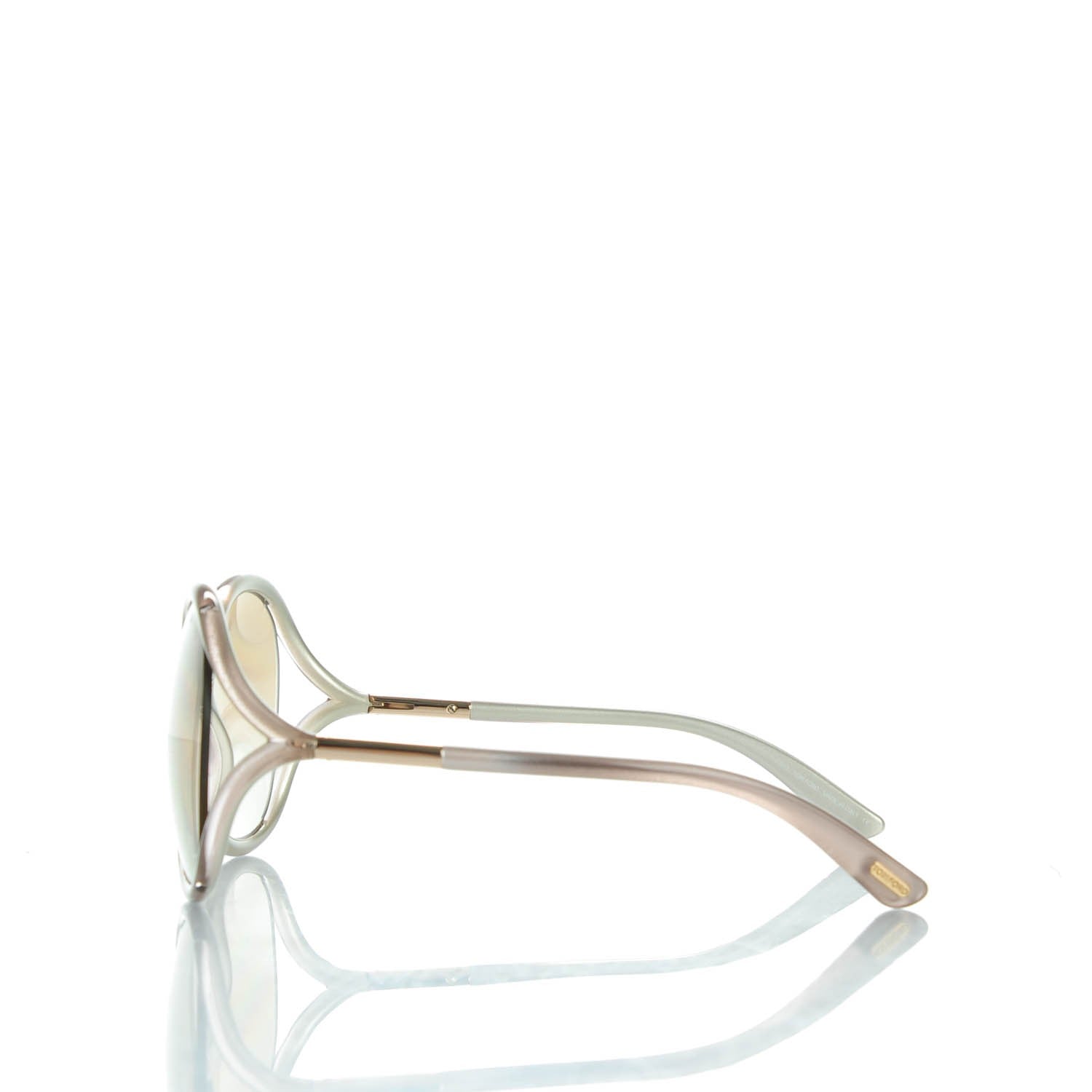 Tom Ford Rhi Oversized Round Sunglasses TF252 Pink 2 of 5