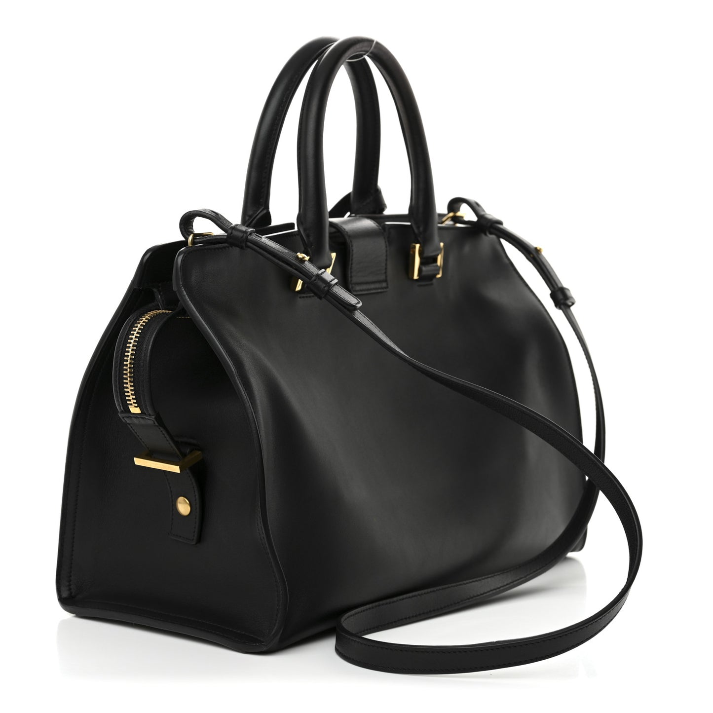 Calfskin Small Classic Y Cabas Black