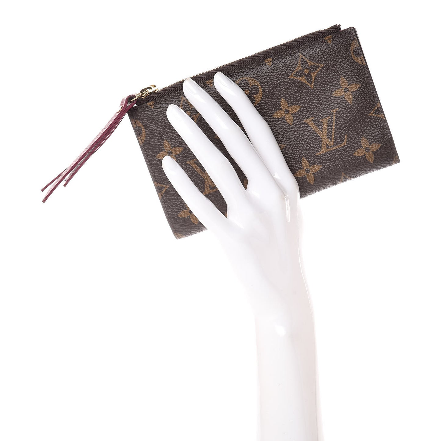 Monogram Adele Compact Wallet Fuchsia