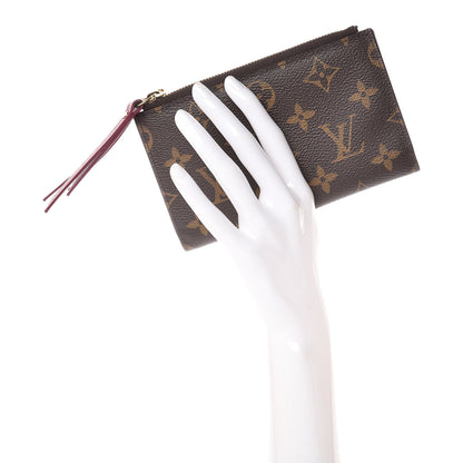 Louis Vuitton Monogram Adele Compact Wallet Fuchsia 2 of 11