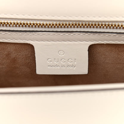 Gucci Calfskin Small Sylvie Shoulder Bag Off White 6 of 10