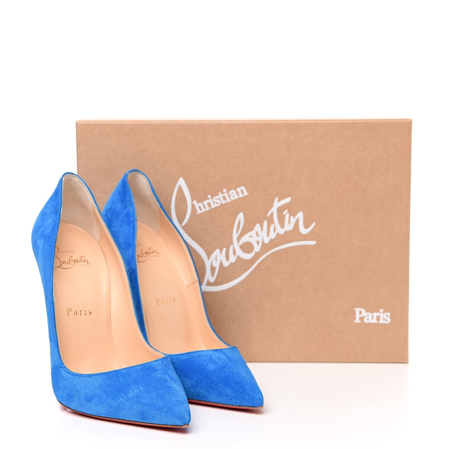Christian Louboutin Veau Velours So Kate 120 Pumps 37 Piscine 10 of 10