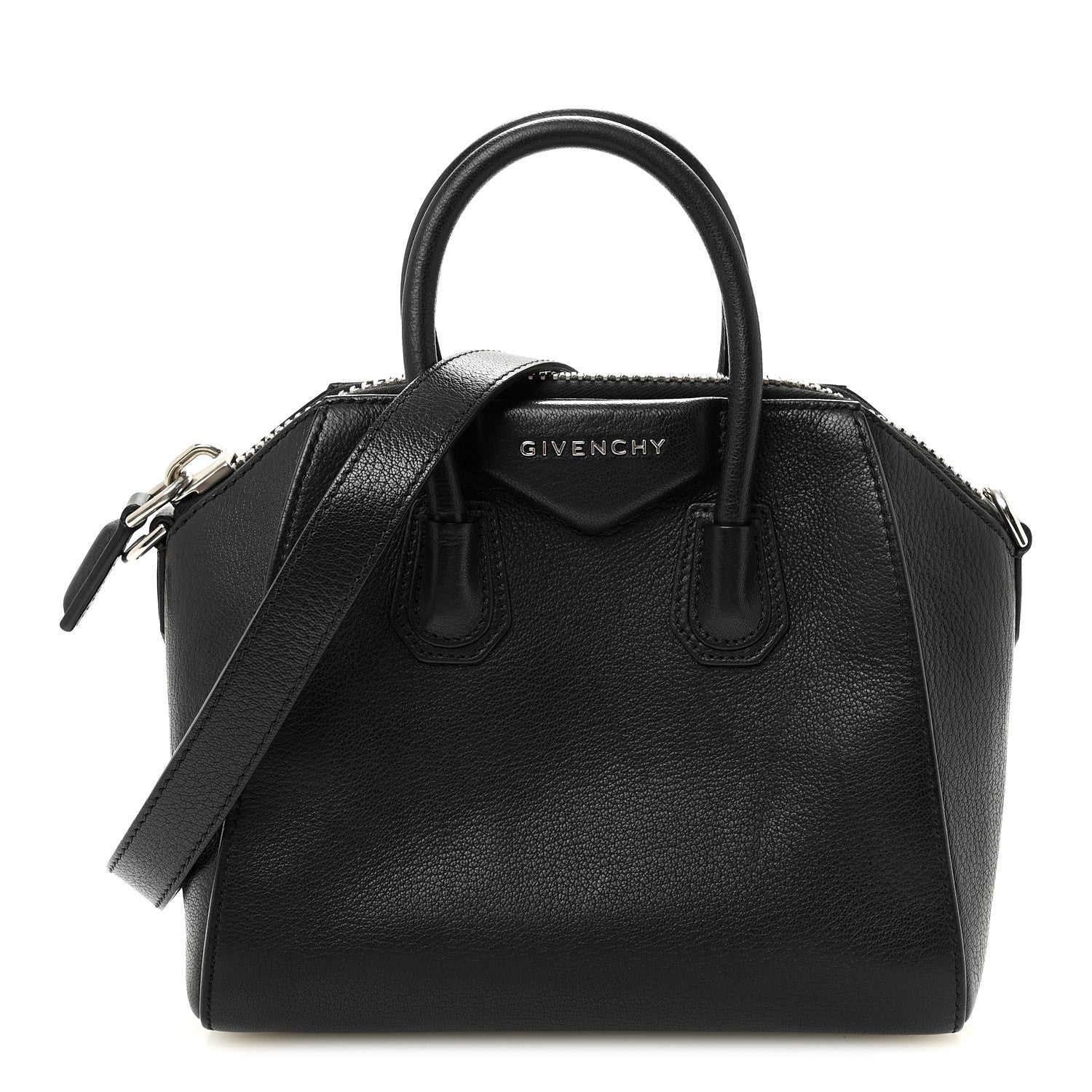 Givenchy Sugar Goatskin Mini Antigona Black 1 of 10
