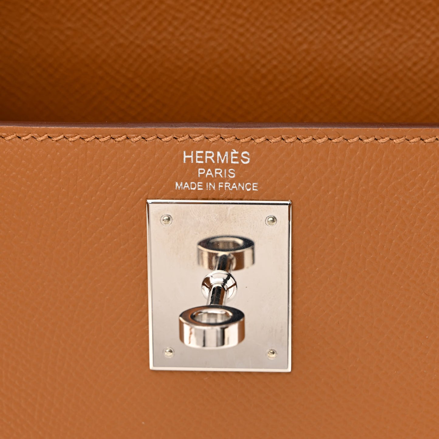 Epsom Verso Kelly Sellier 28 Gold Ambre