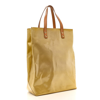 Louis Vuitton Vernis Reade MM Beige 3 of 15
