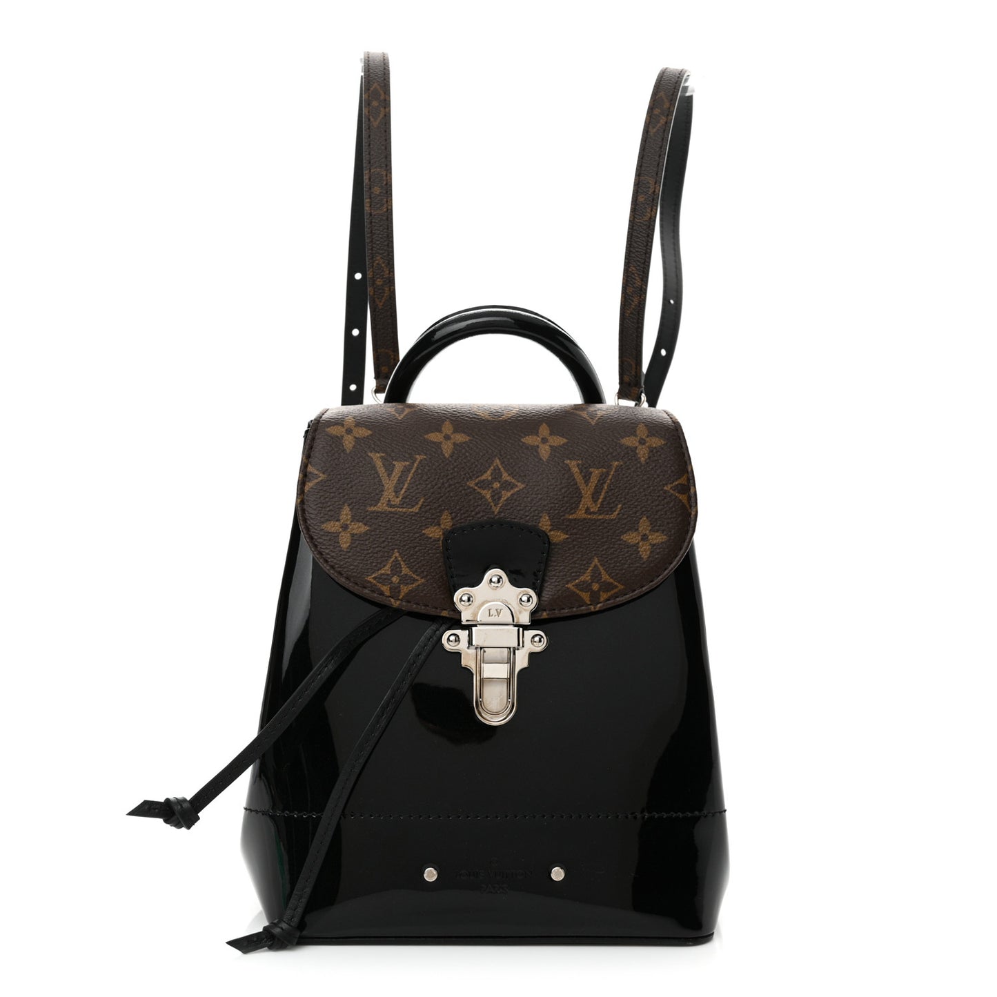 Patent Monogram Hot Springs Backpack Black