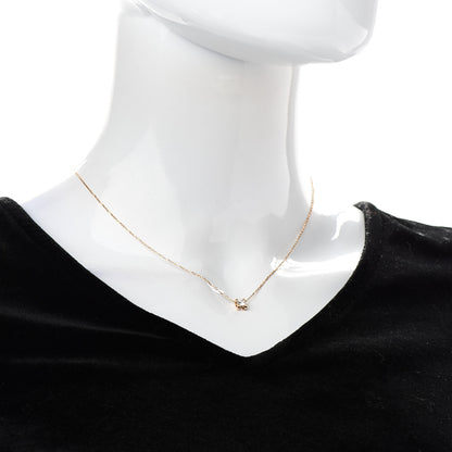 Cartier 18K Pink Gold Diamond .30ct C De Cartier Pendant Necklace 2 of 6