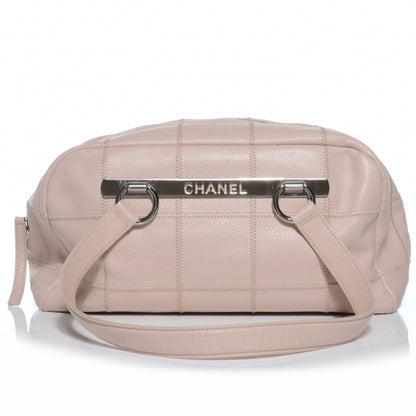 Chanel Caviar Square Stitched Bag Light Pink 1 of 7