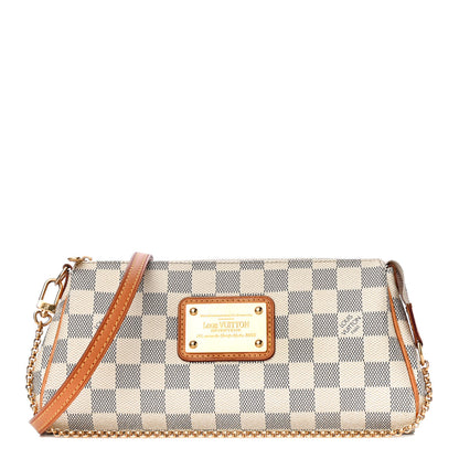 Louis Vuitton Damier Azur Eva Clutch 1 of 12