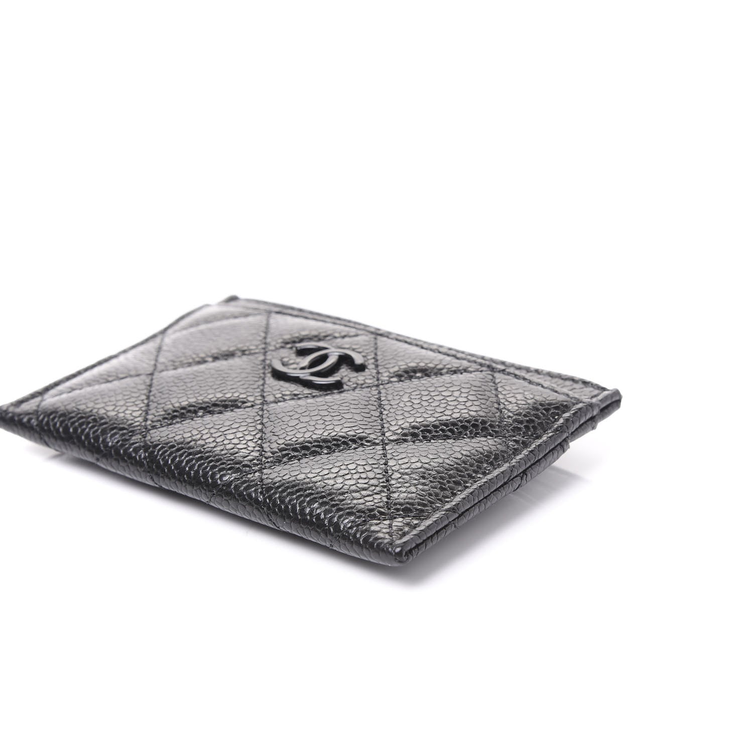 Chanel Caviar Quilted Incognito Card Holder Black 7 of 11