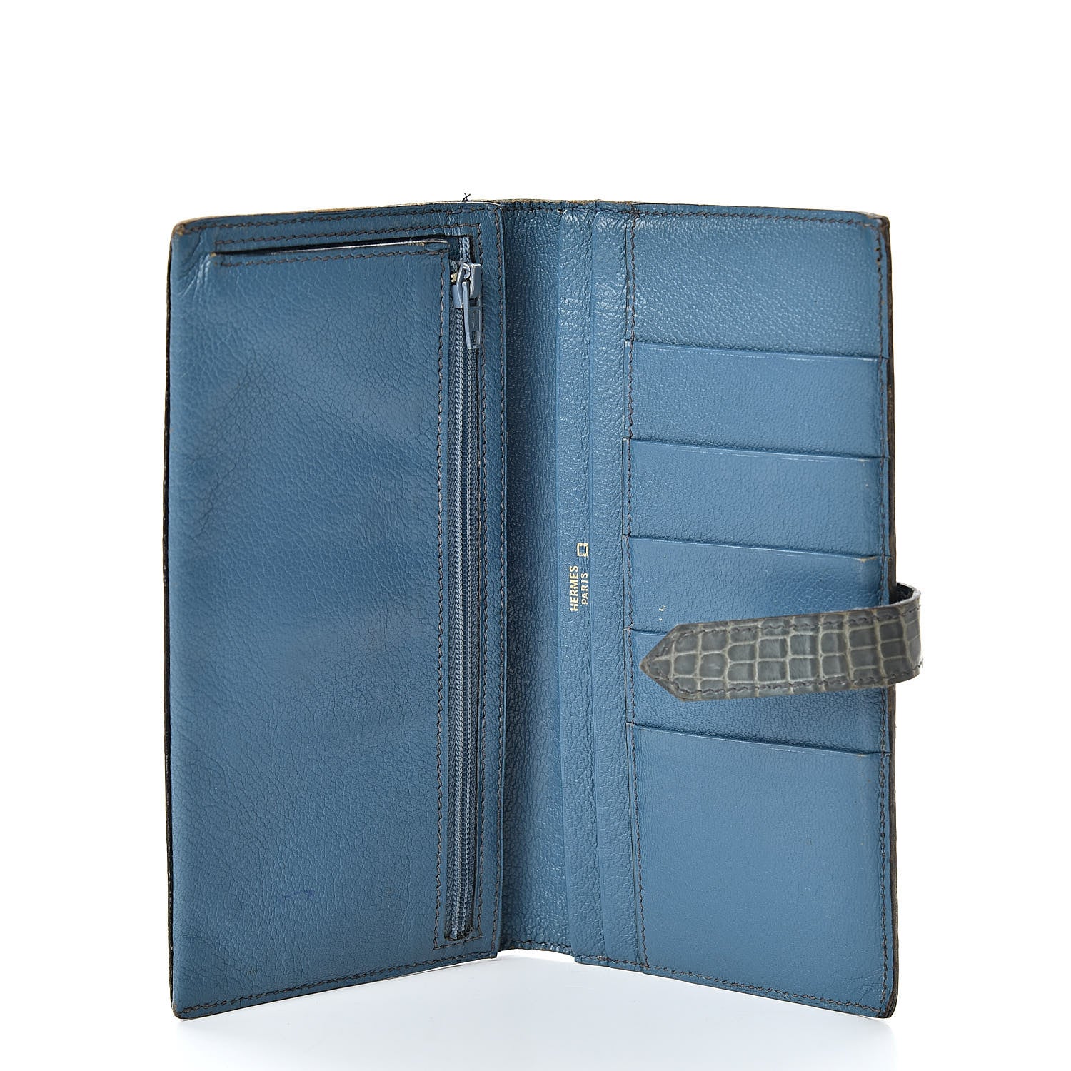 Hermes Matte Alligator Bearn Wallet 5 of 14