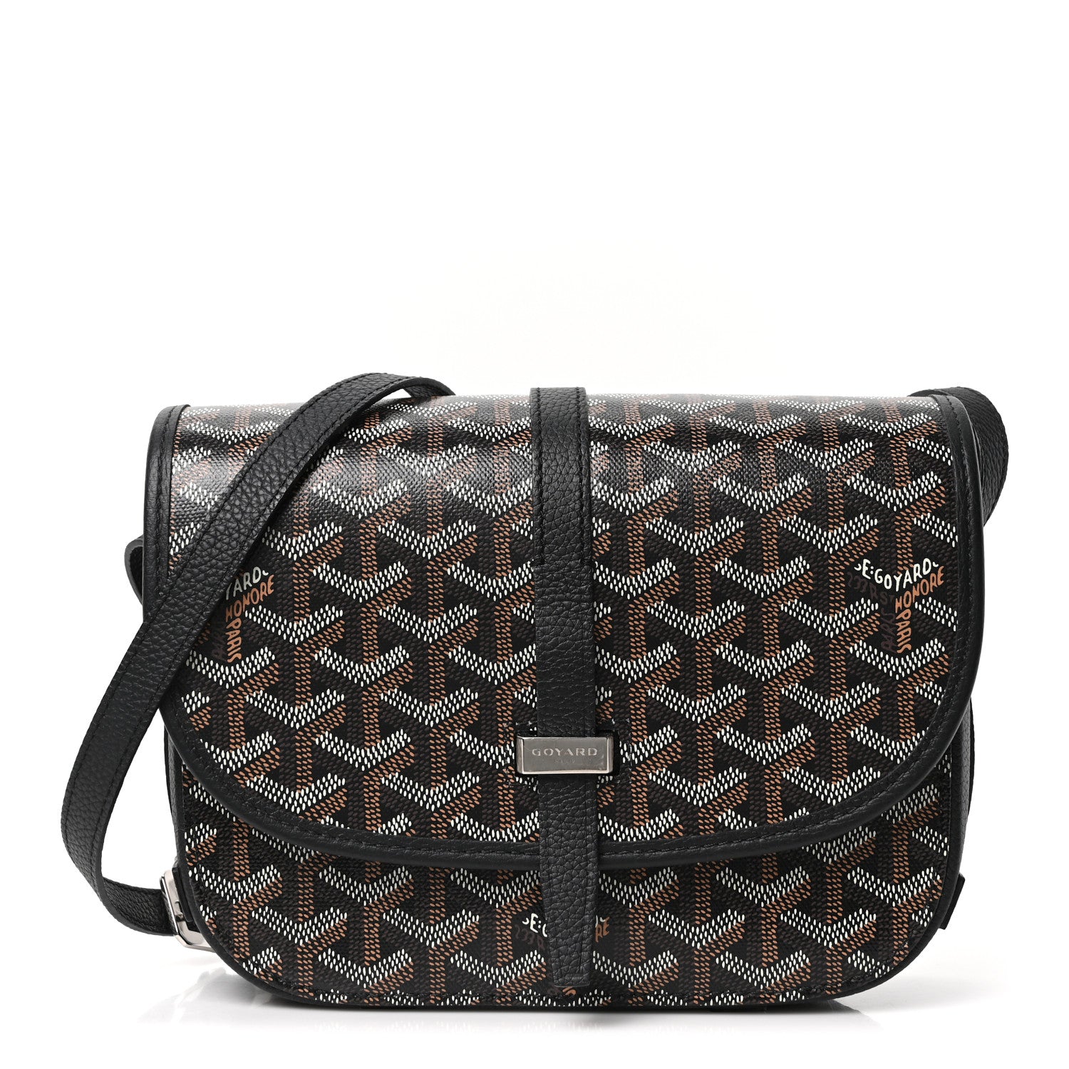 Goyard Goyardine Belvedere II PM Messenger Bag Black 1 of 9