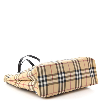 Burberry House Check Medium Tote Black 4 of 11