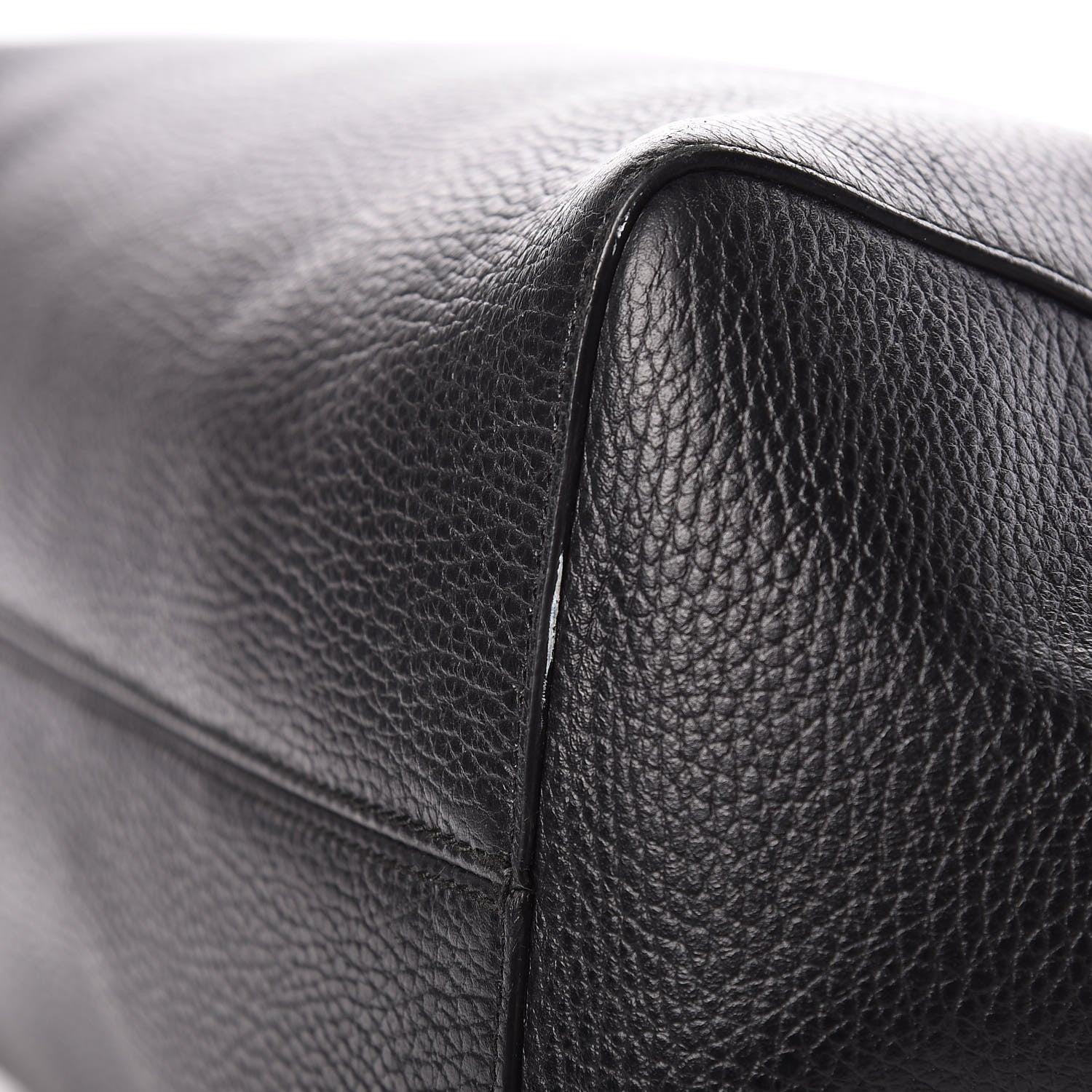 Gucci Pebbled Calfskin Medium Swing Tote Black 13 of 15