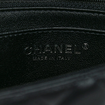 Chanel Lambskin Quilted Mini Rectangular Flap Black 6 of 14