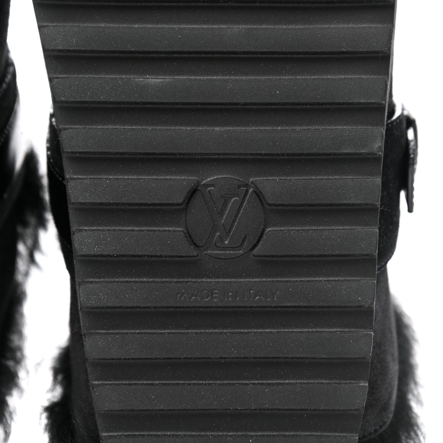 Louis Vuitton Suede Winterbreak Clogs 37 Black 6 of 7