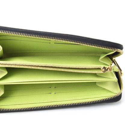 Louis Vuitton Monogram Multicolor Zippy Wallet Black Pistachio 5 of 7