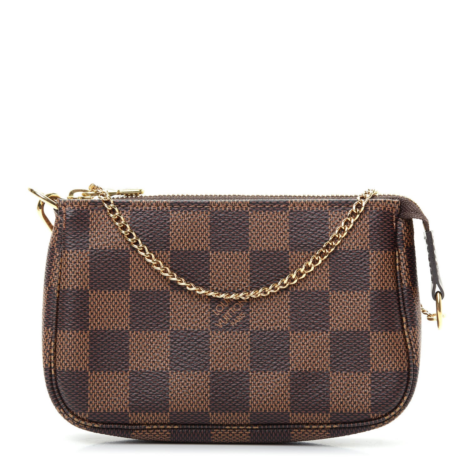 Louis Vuitton Damier Ebene Mini Pochette Accessories 1 of 10