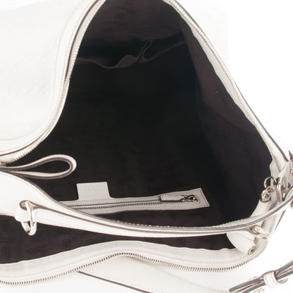 Gucci Guccissima Large Icon Bit Hobo Off White 5 of 12