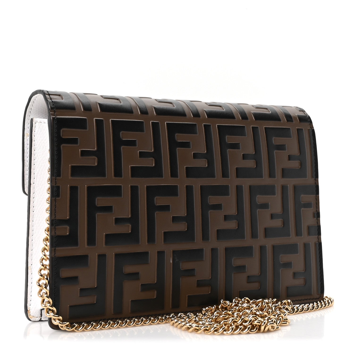 Fendi Vitello Cruise F is Fendi Bi-Color FF 1974 Embossed Medium