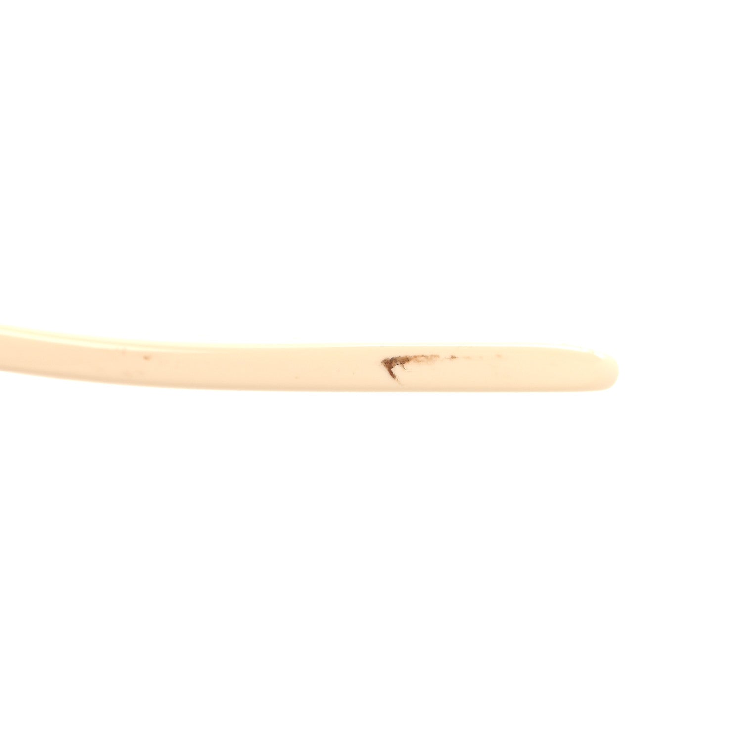 Gucci Acetate Crystal Oversize Hollywood Forever Sunglasses GG0144S Ivory 8 of 9