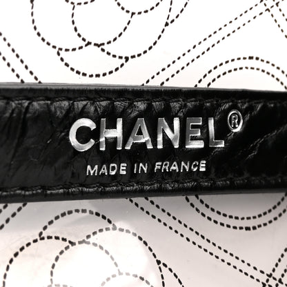 Chanel Crumpled Calfskin PVC Bucket Bag Black 7 of 10
