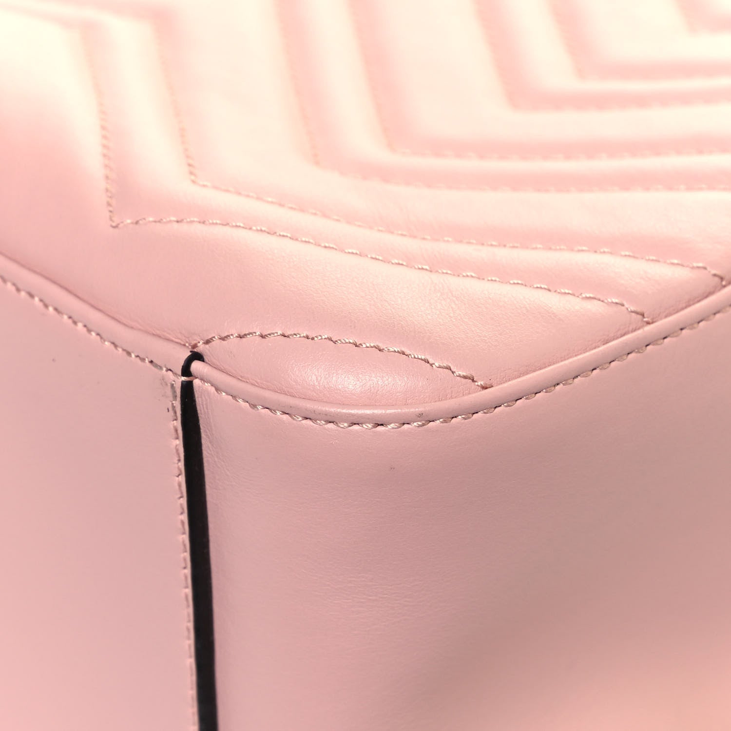 Gucci Calfskin Matelasse GG Marmont Dome Backpack Perfect Pink 10 of 12