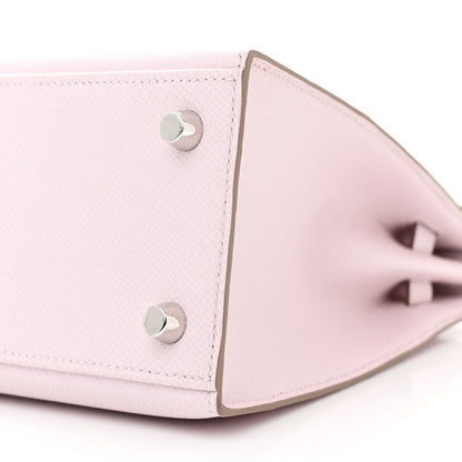 Hermes Epsom Kelly Sellier 25 Mauve Pale 10 of 13