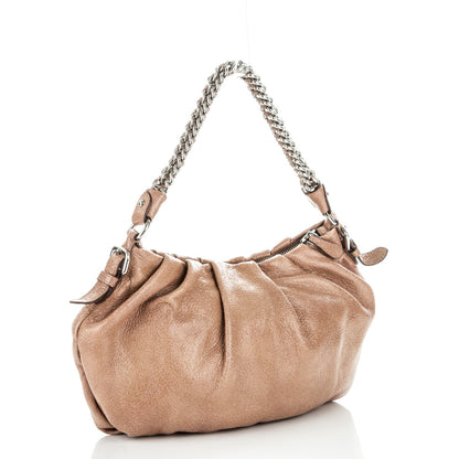 Prada Cervo Lux Chain Hobo 3 of 6