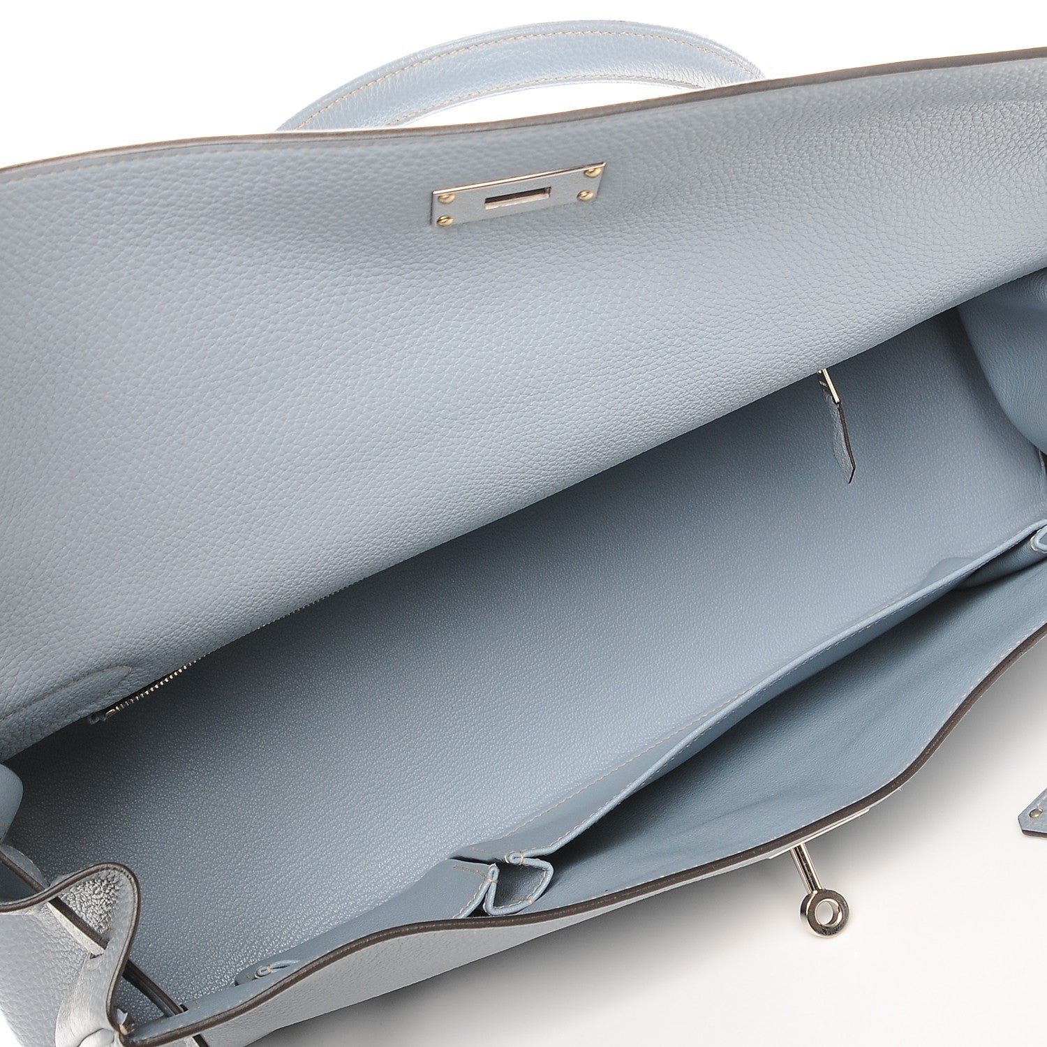 Hermes Togo Shoulder Kelly 40 Bleu Lin 7 of 23