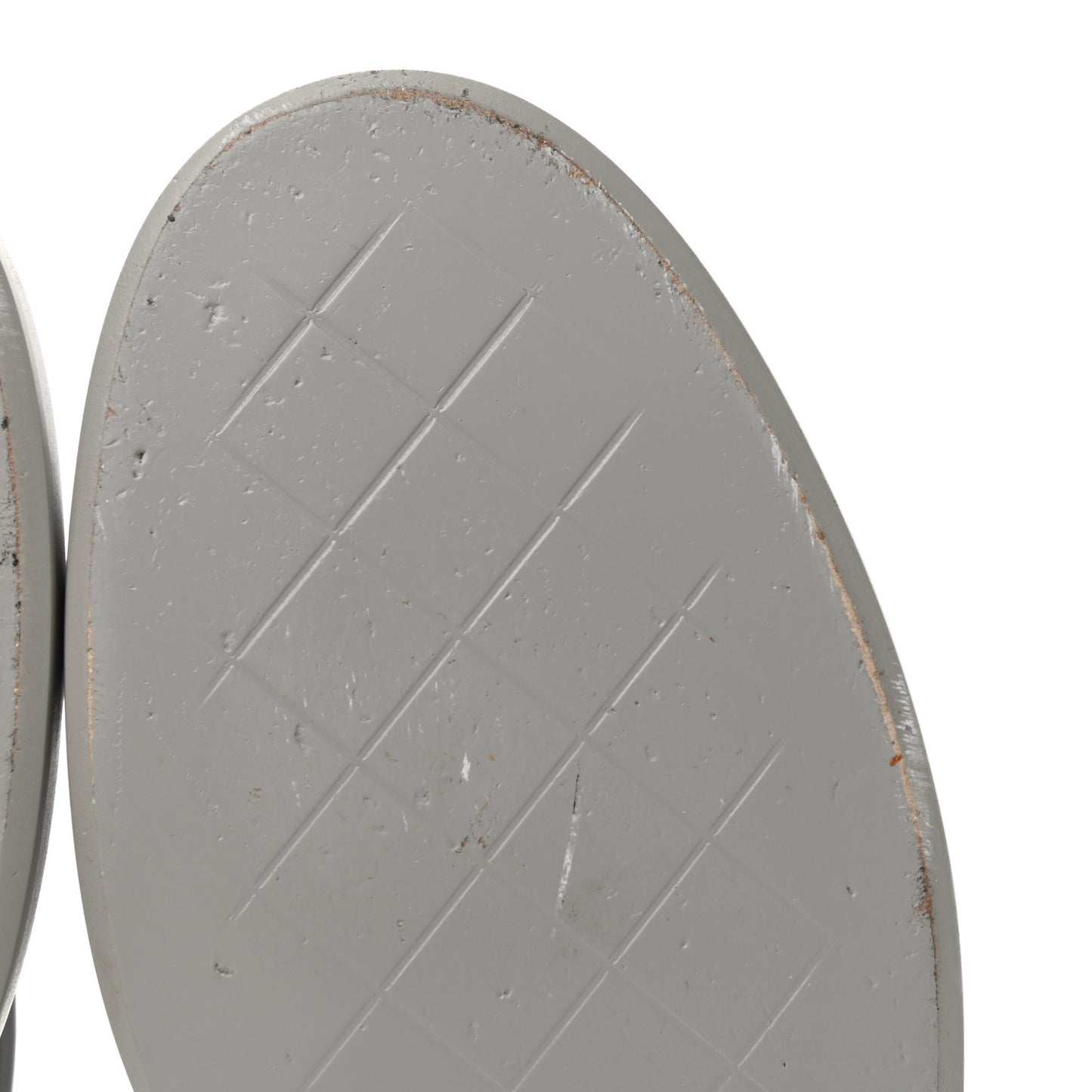 Lambskin Quilted CC Turnlock Loafers 40 Grey