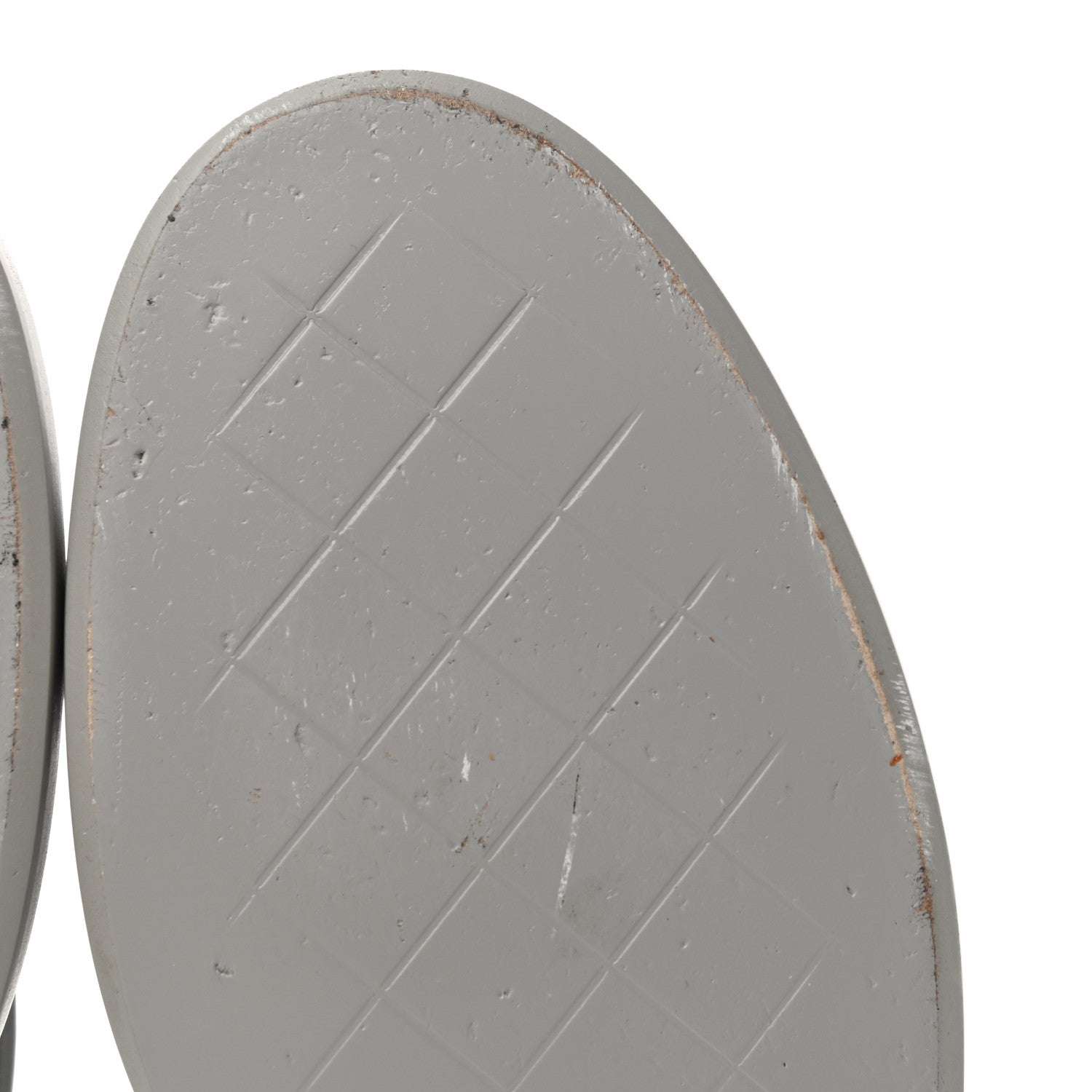 Chanel Lambskin Quilted CC Turnlock Loafers 40 Grey 10 of 11