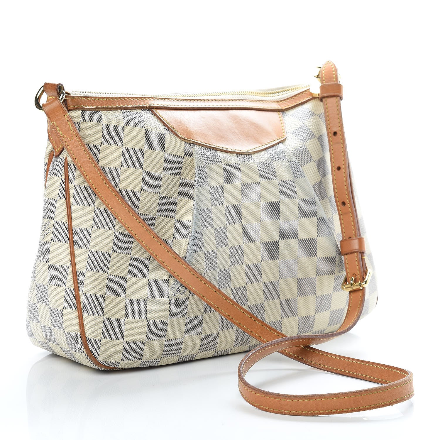 Louis Vuitton Damier Azur Siracusa PM 3 of 21