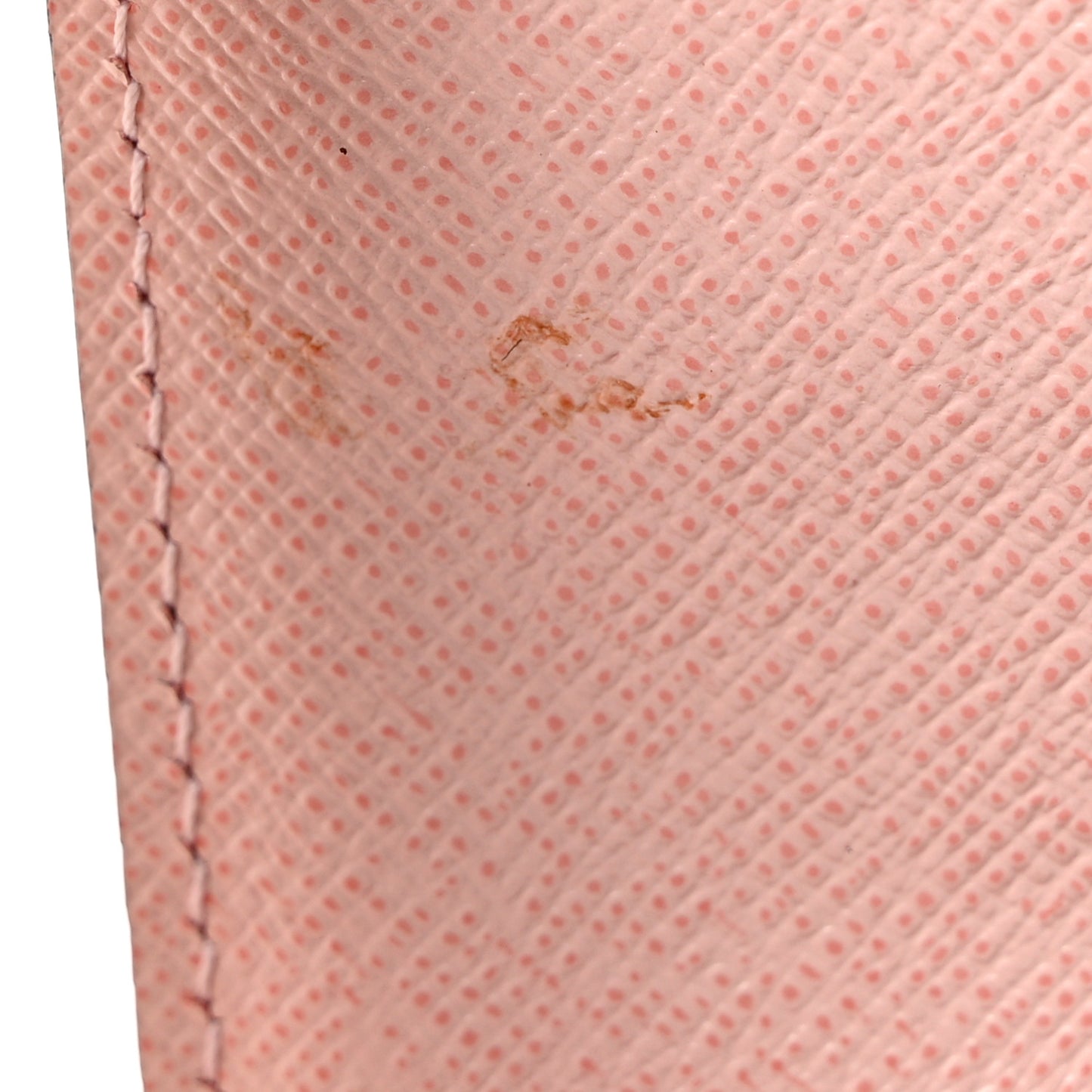 Epi Twist Wallet Rose Ballerine