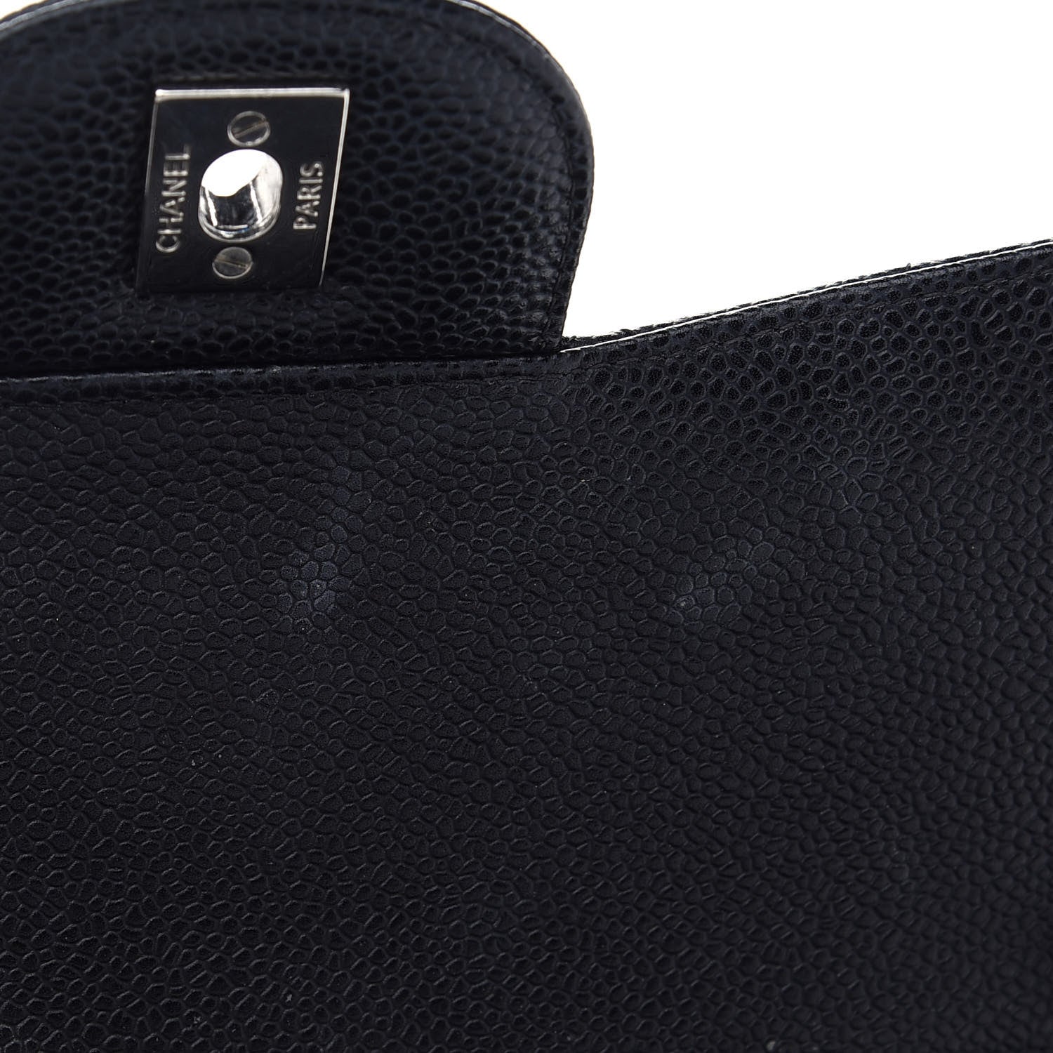 Chanel Caviar Quilted Jumbo Double Flap Black 11 of 11