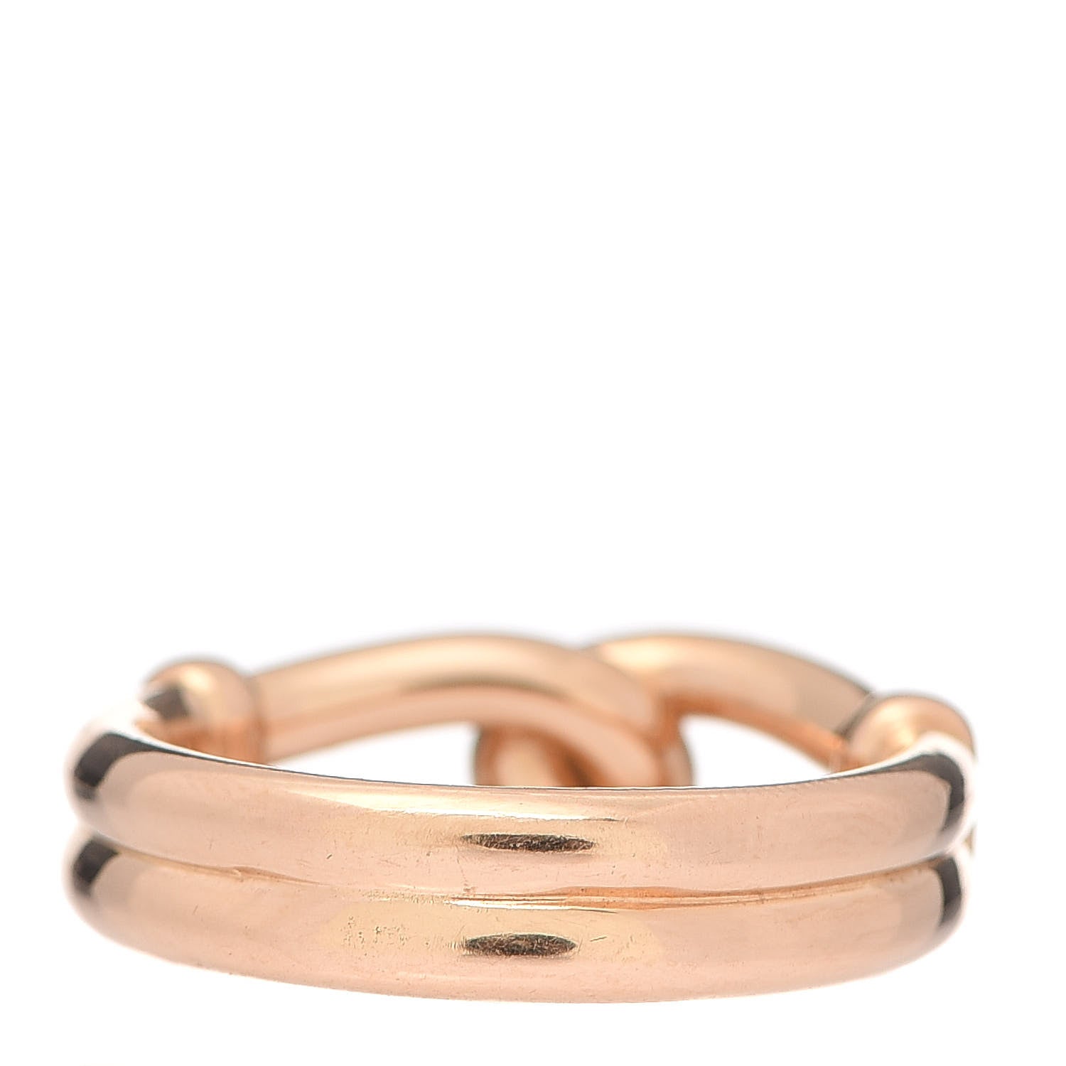 Tiffany 18K Rose Gold Paloma Picasso Knot Ring 57 8 3 of 4