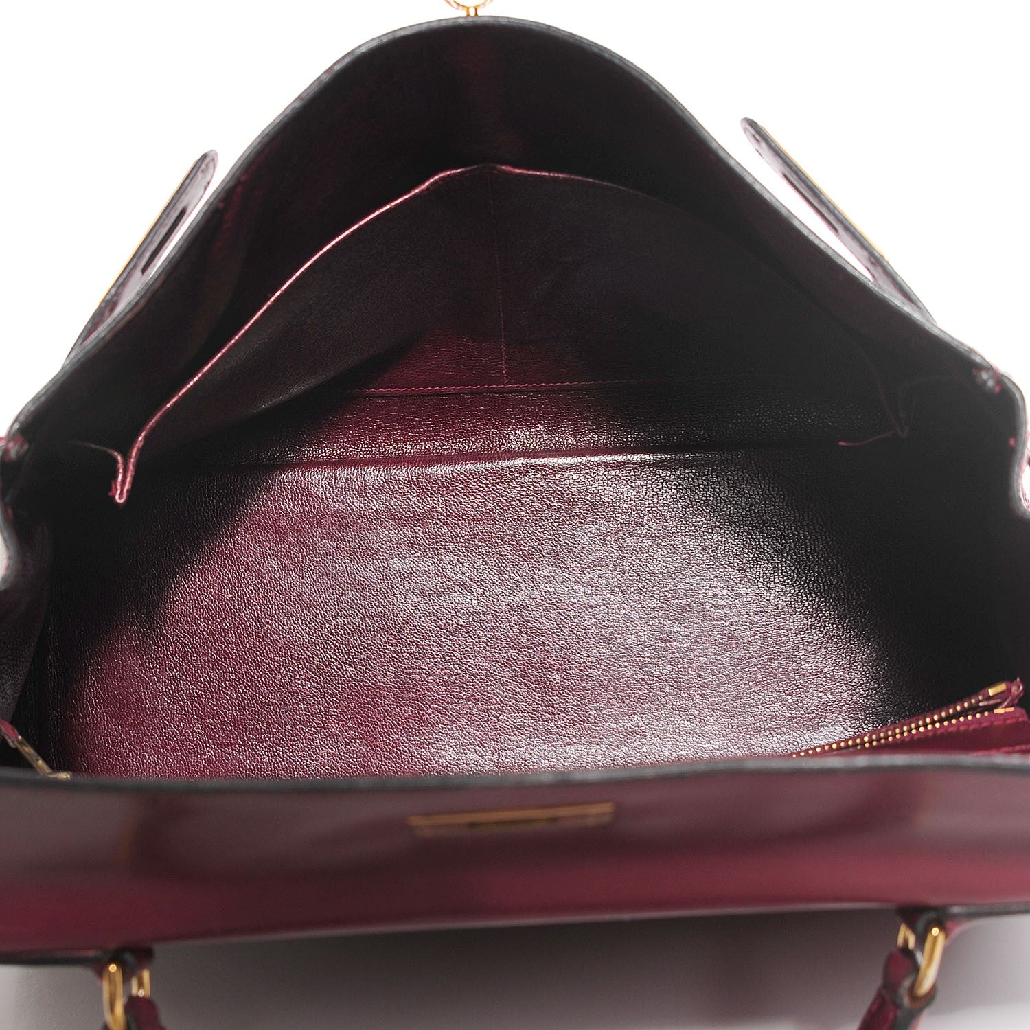Hermes Box Kelly Retourne 32 Rouge H 10 of 23