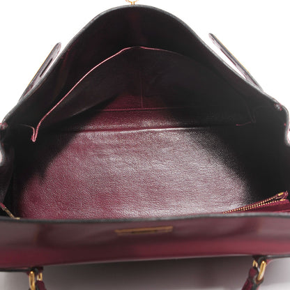 Hermes Box Kelly Retourne 32 Rouge H 10 of 23