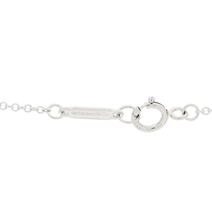 Tiffany Platinum Diamond Small Cross Pendant Necklace 4 of 5