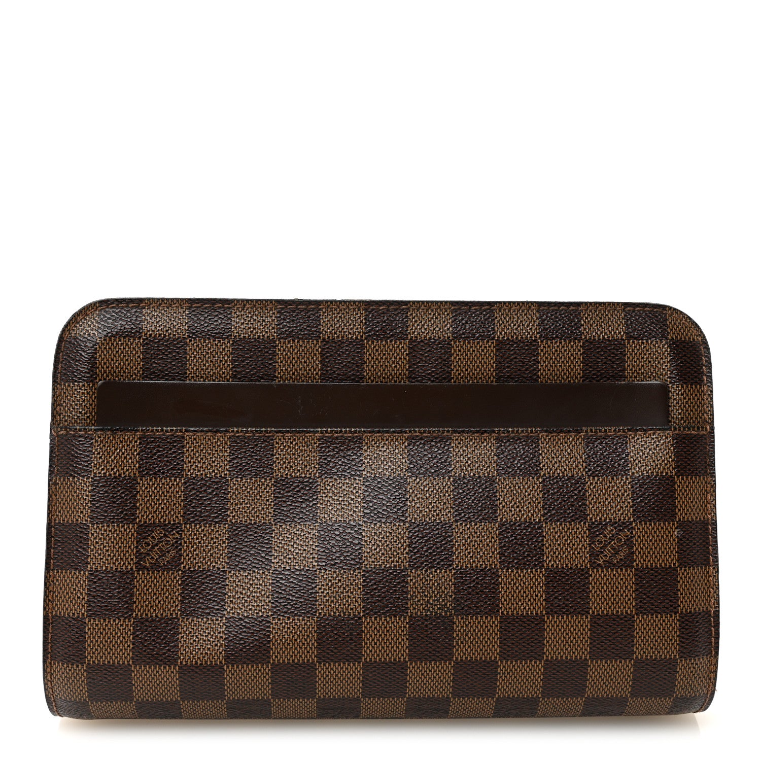 Louis Vuitton Damier Ebene Pochette Saint Louis Clutch 1 of 8
