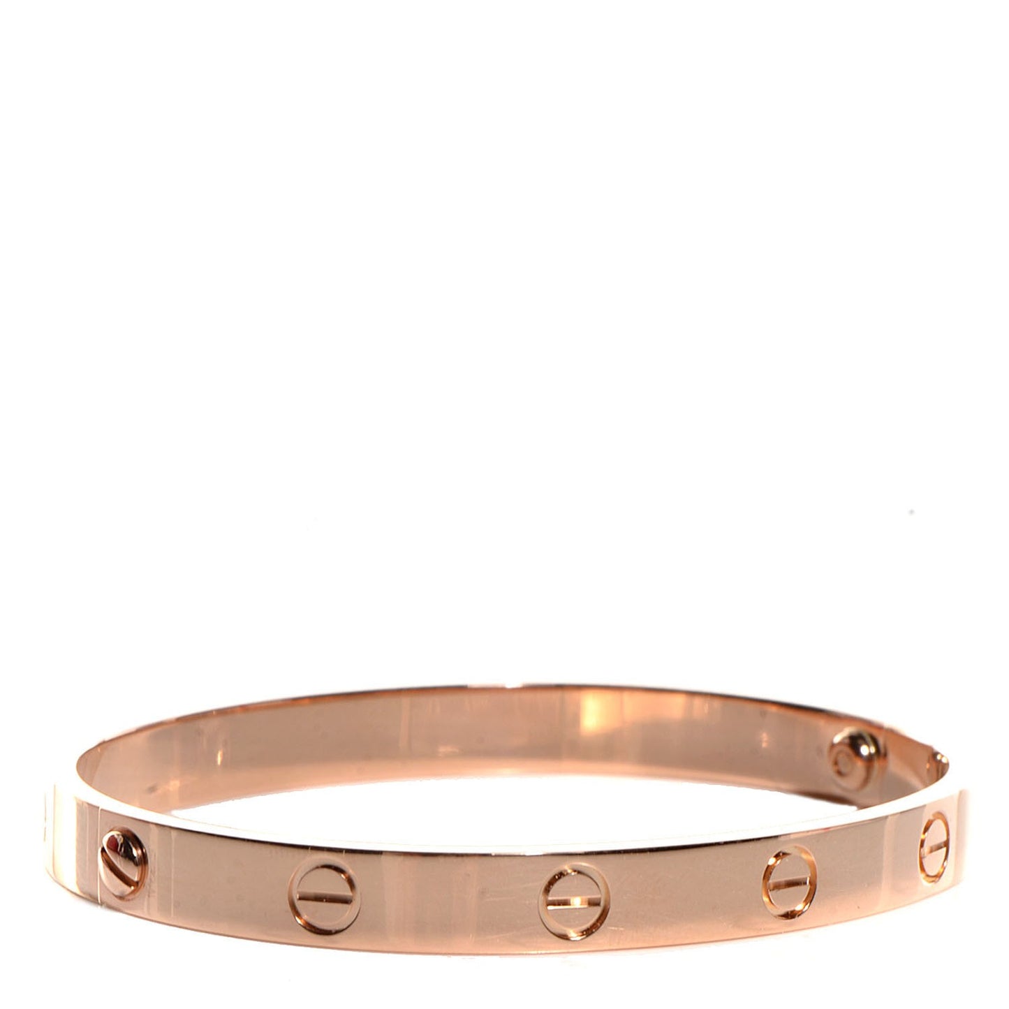 18K Pink Gold LOVE Bracelet 17