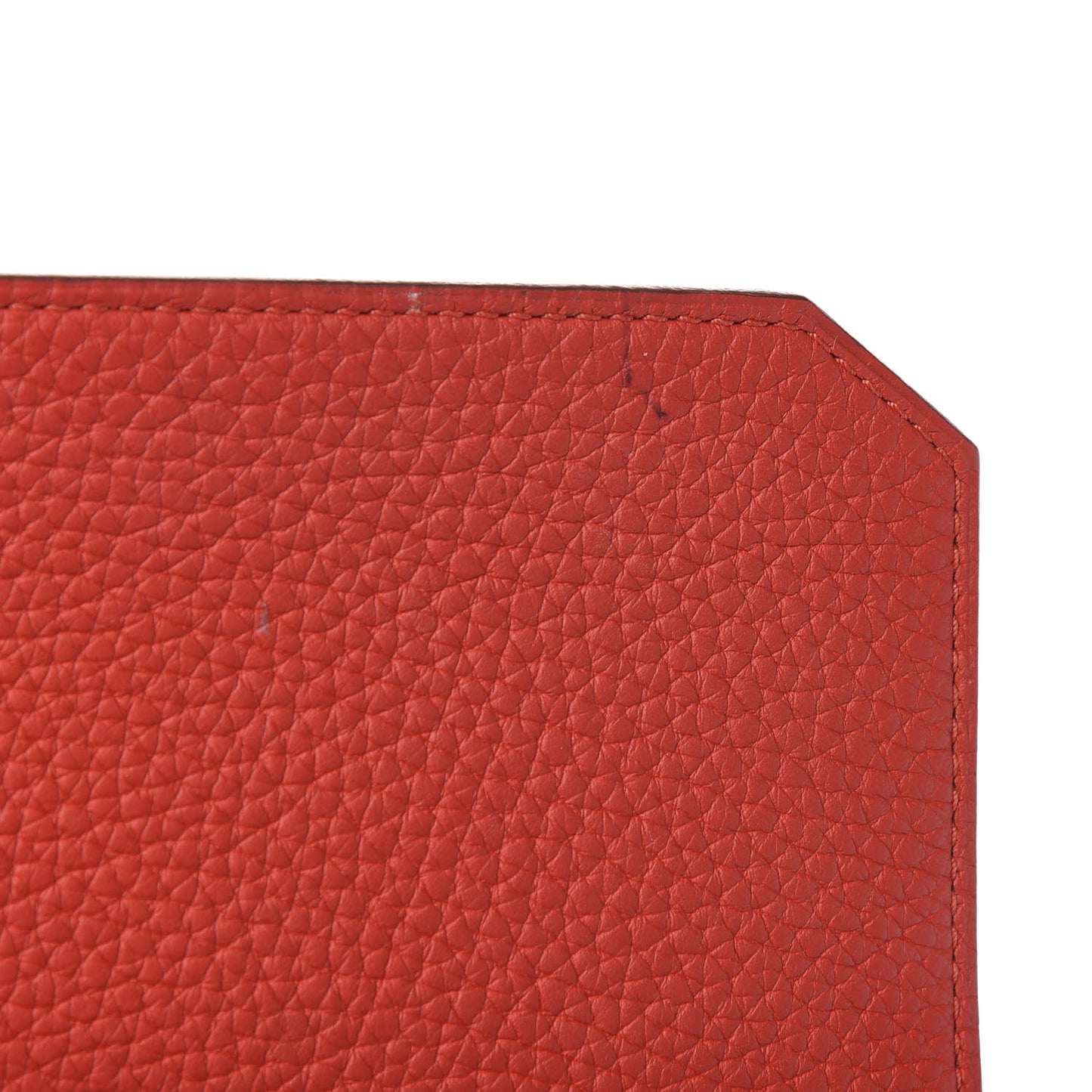 Taurillon Clemence Bi-Color Jypsiere 31 Gold Rouge Casaque